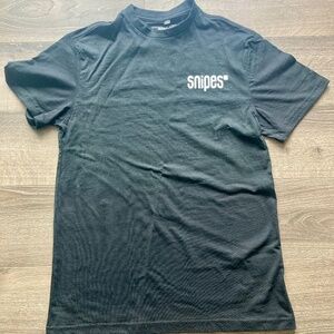 Snipes Black Crewneck Unisex Small TShirt Back 2 School